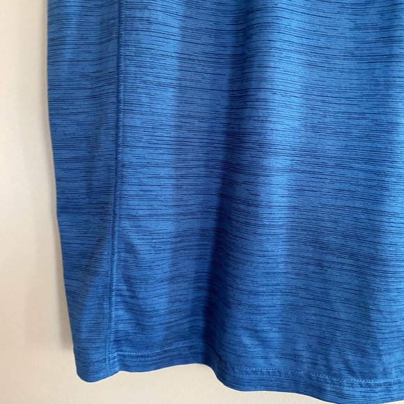 Reebok heathered blue performance workout shirt - Picture 5 of 5